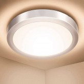 Plafond LED circular superfície Acero Inox 20W - CCT