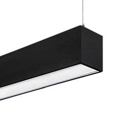 Linear Lamp Pendant - MUNICH MINI BLACK - 0.5m - 1m - 1.5m - 2m - IP54