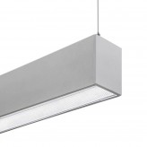 Lámpara Lineal Colgante - MUNICH MINI PLATA - 0.5m - 1m - 1,5m - 2m - IP54