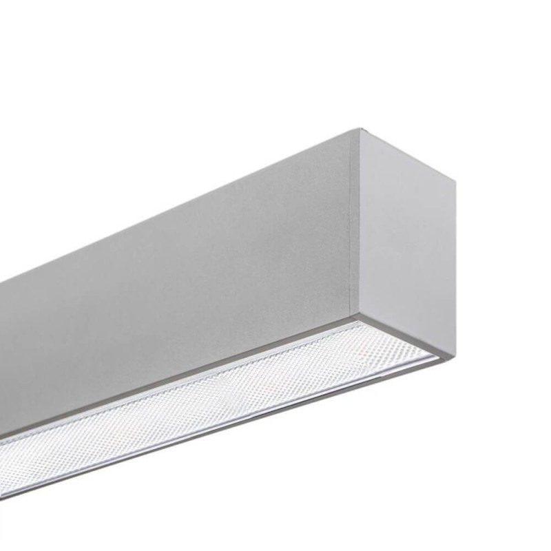 Linear LED Batten - MUNICH MINI SILVER - 0.5m - 1m - 1.5m - 2m - IP54