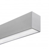 Réglette linéaire LED - MUNICH MINI ARGENT - 0,5m - 1m - 1,5m - 2m - IP54