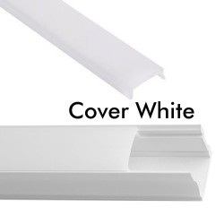 Profile White & Black  - 2 Meters - U - Aluminum - for LED