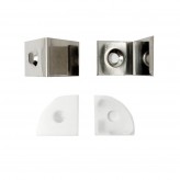 Profile White & Black  - 2 Meters - L - Aluminum - for LED