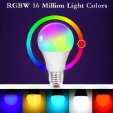 10W SMART Wifi RGB+CCT + Control Remoto LED Bulb - A60 Dimmable - E27