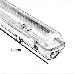 comprar Pantalla estanca para un tubo de led IP65 150cm