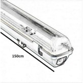 Bloc tubes LED simple - IP65 - 150cm