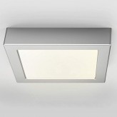 LED Deckenleuchte 15W- Quadratischer Edelstahl - CCT - OSRAM CHIP DURIS E 2835