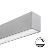 Lineare LED - Deckenaufbauleuchte - MÜNCHEN MINI SILBER - 0,5 m - 1 m - 1,5 m - 2 m - IP54