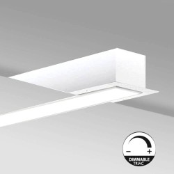 LED Linear luminaire - Recessed -  MOSCOW MINI WHITE  - 0.5m - 1m - 1.5m - 2m - IP54