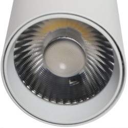 Foco LED 30W MAYA Blanco Carril Monofásico -  CCT- DOB Driverless - CRI +90