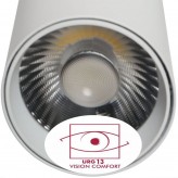 LED Strahler 30W MAYA Weiß  1-Phasen-Stromschienen - CCT - DOB Driverless - CRI +90