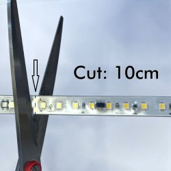 LED Strip 220V | 120xLED/m | 5m | SMD2835 | 1560Lm | 14W/M | IP65