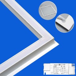 FIT Panel LED - 60x60 44W  - Philips Certa - White Lighting Frame - CCT