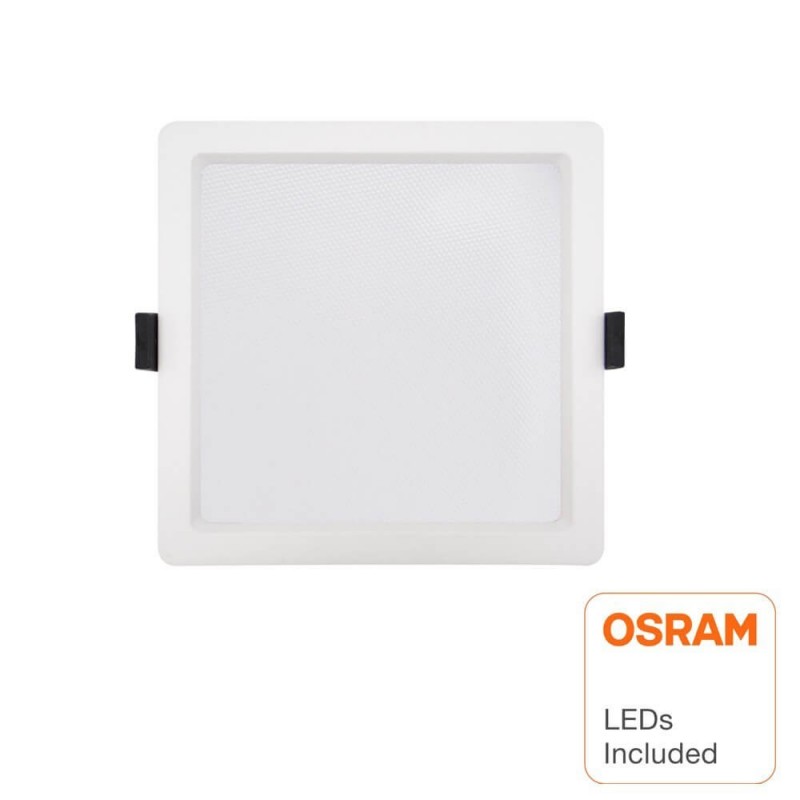 Downlight  LED -15W Carré-  OSRAM CHIP DURIS E 2835 - CCT - UGR17