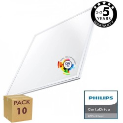 PACK 10 LED Panel 60x60  44W - Philips Certa Driver