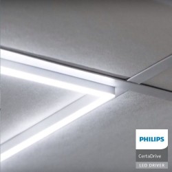 FIT Panel LED - 60x60 44W  - Philips Certa - White Lighting Frame - CCT