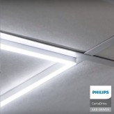 FIT Dalle LED 60x60 44W  - Philips Certa - Cadre Blanc - CCT