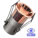 Downlight  LED 5W Perle Chrome- Bridgelux Chip - 40° - UGR11 - CCT