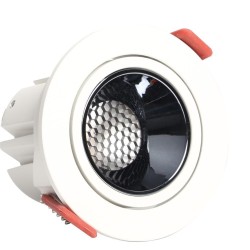 12W LED Downlight White - Bridgelux Chip - UGR11- CCT