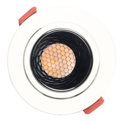 12W LED Downlight White - Bridgelux Chip - UGR11- CCT