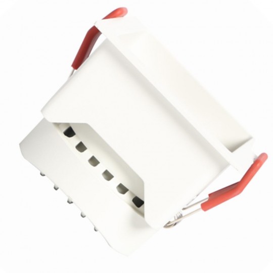 Downlight LED 12W Carré Blanc - Bridgelux Chip - UGR11- CCT- CRI+92