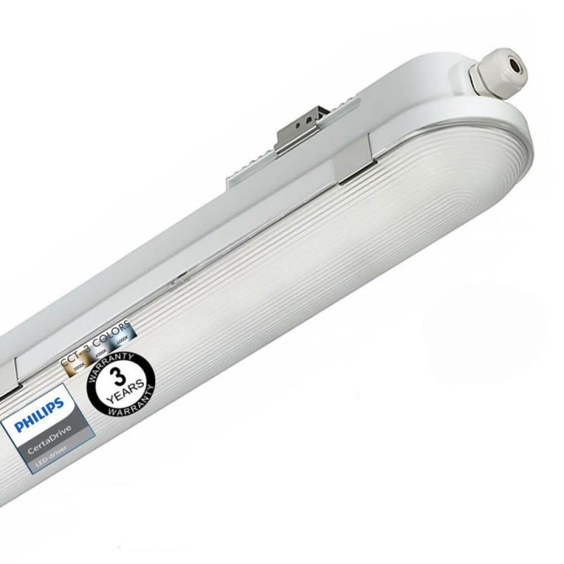 20W Integrated-LED Tri-Proof Light Philips Driver COREPLUS - CCT - 60cm