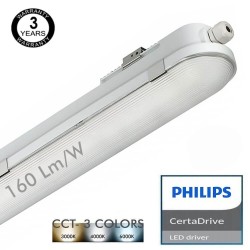 50W Integrated-LED Tri-Proof Light Philips Driver COREPLUS - CCT - 150cm