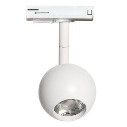 Foco LED 10W FENIX Branco - Calha Monofásico CRI+93