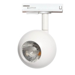 Foco LED 10W FENIX Blanco Carril Monofásico CRI+93