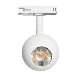 Foco LED 10W FENIX Blanco Carril Monofásico CRI+93