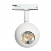 Foco LED 10W FENIX Branco - Calha Monofásico CRI+93