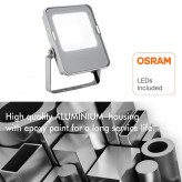 30W LED Outdoor Floodlight  NEW EVOLUTION IP65 Osram Chip - 140Lm/W