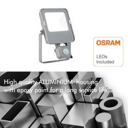 Foco Projector LED  30W NEW EVOLUTION OSRAM Chip com Sensor de Movimento PIR