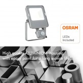 30W LED Floodlight -  NEW EVOLUTION OSRAM Chip with Motion Sensor PIR