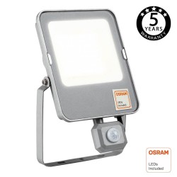 Foco Projector LED50W NEW EVOLUTION OSRAM Chip com Sensor de Movimento PIR