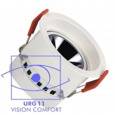 12W LED Downlight White - Bridgelux Chip - UGR11- CCT- CRI+92