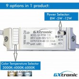 Empotrable LED 12W Blanco Bridgelux Chip - UGR11- CCT- CRI +92