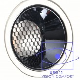 Downlight LED 12W Carré Blanc - Bridgelux Chip - UGR11- CCT- CRI+92