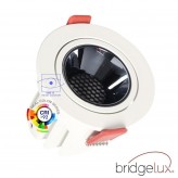 Empotrable LED 12W Blanco Bridgelux Chip - UGR11- CCT