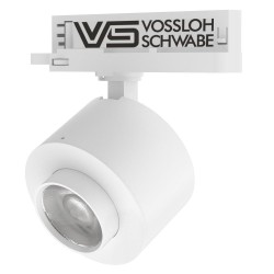 Foco  LED 28W LEIPZIG CalhaTrifásico - VOSSLOH - Óptica regulável 36º-60º