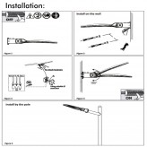 50W LED Straßenleuchte FRIGG - PHILIPS Chip LUMILEDS