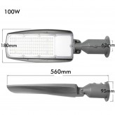 100W LED Straßenleuchte FRIGG - PHILIPS Chip LUMILEDS