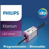 Driver Programável ajustável Philips XITANIUM para Luminarias LED de hasta 100W - 1050mA - 5 anos Garantia