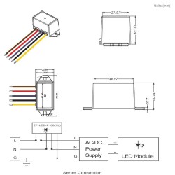 Surge Protector of up to 10Kv - Montage en série