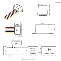 Surge Protector of up to 20Kv - Montage en série