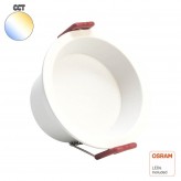 8W LED Downlight Round - OSRAM CHIP DURIS E 2835 - CCT - UGR17