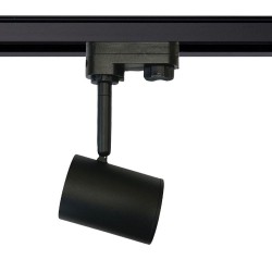 BLACK Track Light for GU10 Lamp