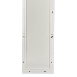 LED Pendant Panel -40W - Double Light - 120X20 - White Frame - CCT