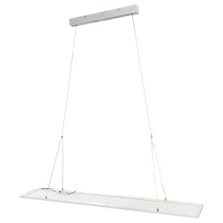 LED Pendant Panel -40W - Double Light - 120X20 - White Frame - CCT