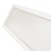 Dalle suspendu LED - 40W - Double lumière - 120X20 -Cadre Blanc - CCT